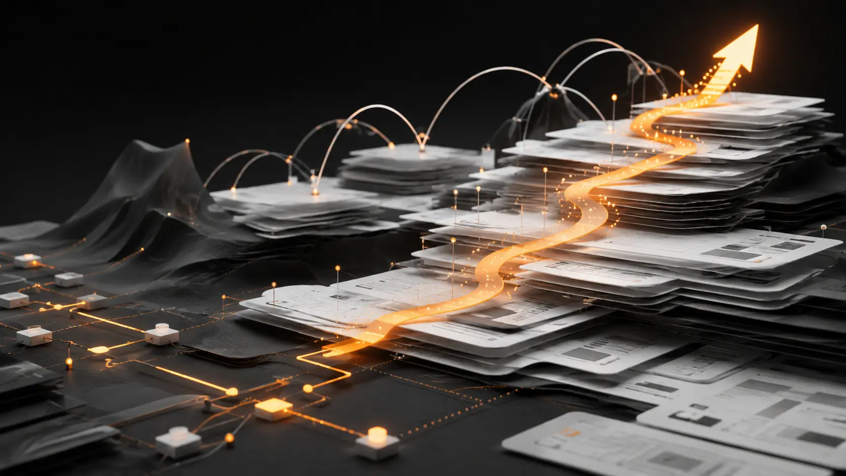 SEO digital marketing service dashboard with search demand content and organic visibility
